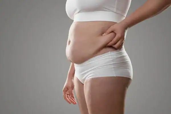 The Hidden Connection: How Stress Shapes Your Fitness and Body Composition 1 Image of stress belly Feltham How Lipo 360 can help manage your symptoms